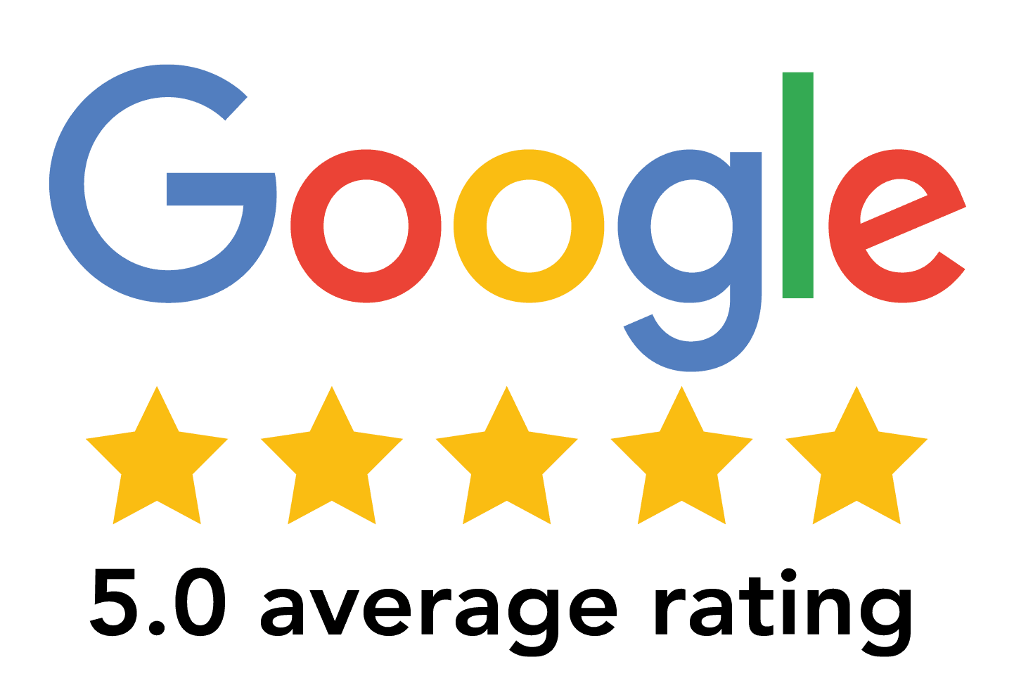 5 Star Google Reviews